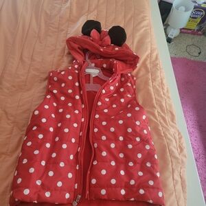Polka Dot Kids Vest with Ears